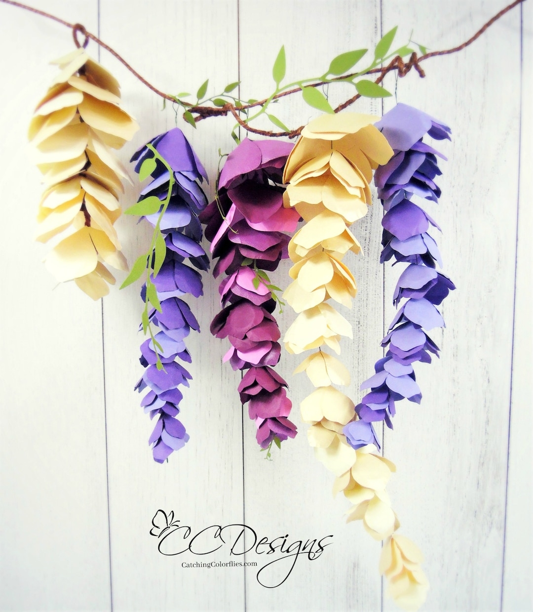 Hanging Wisteria Paper Flowers Wisteria Templates DIY Pattern SVG Files Paper Flowers Purple Wisteria Flowers Wedding Flowers Etsy Hanging Wisteria Paper Flowers Wisteria Templates DIY Pattern SVG Files Paper Flowers Purple Wisteria Flowers Wedding Flowers Etsy