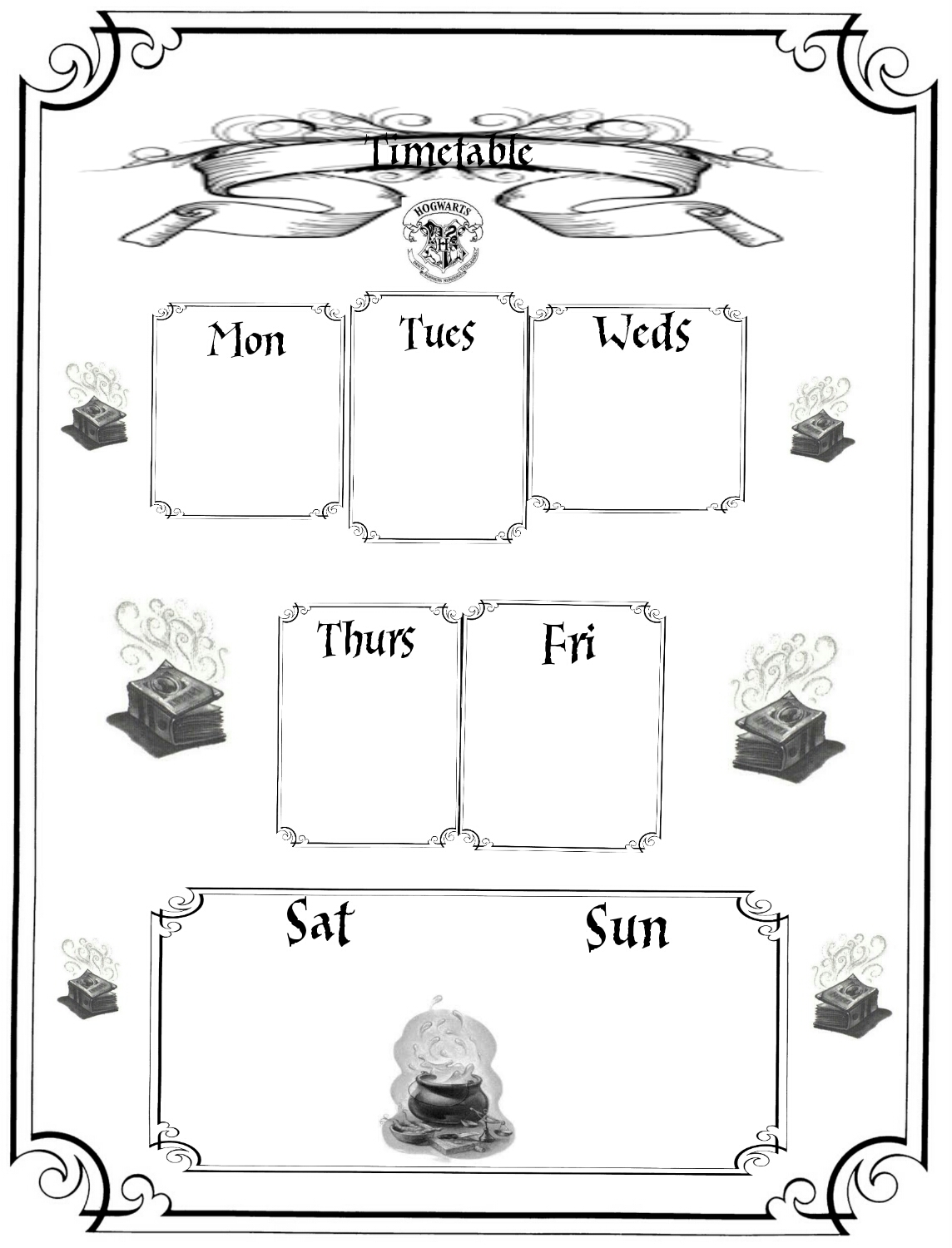 Printable Harry Potter Templates Free Printable Harry Potter Templates Free