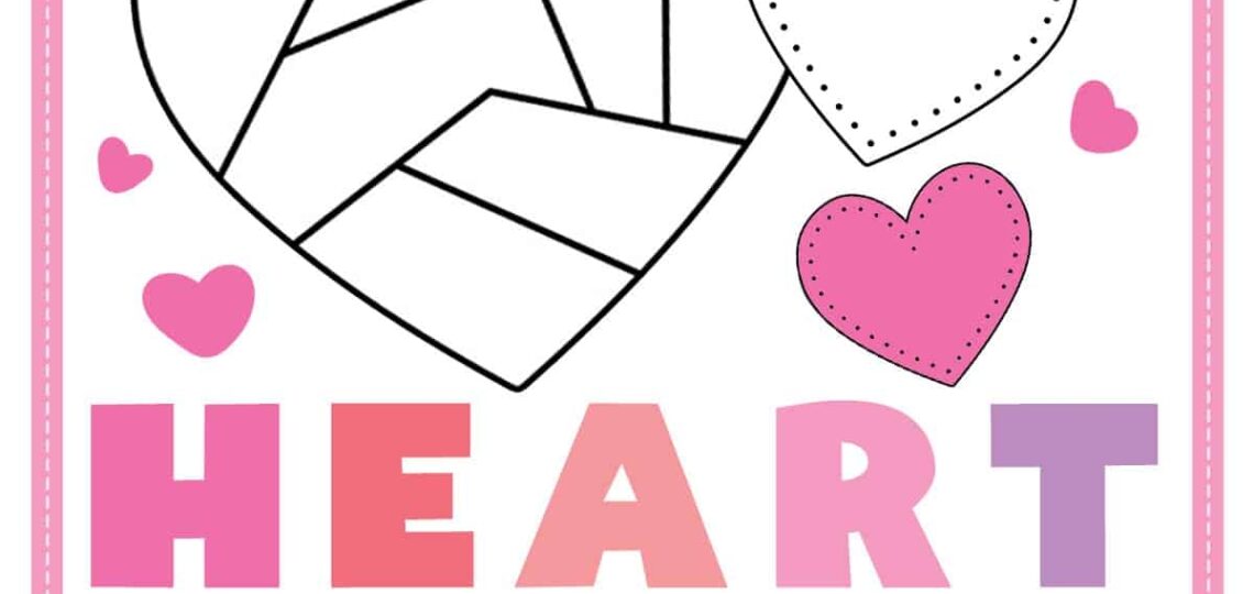 Heart Template Superstar Worksheets