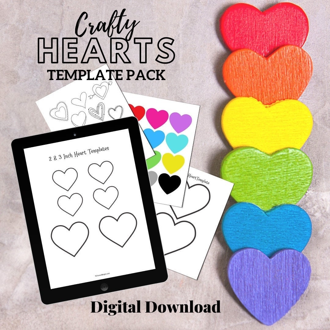 Heart Template Free Printable Pdf