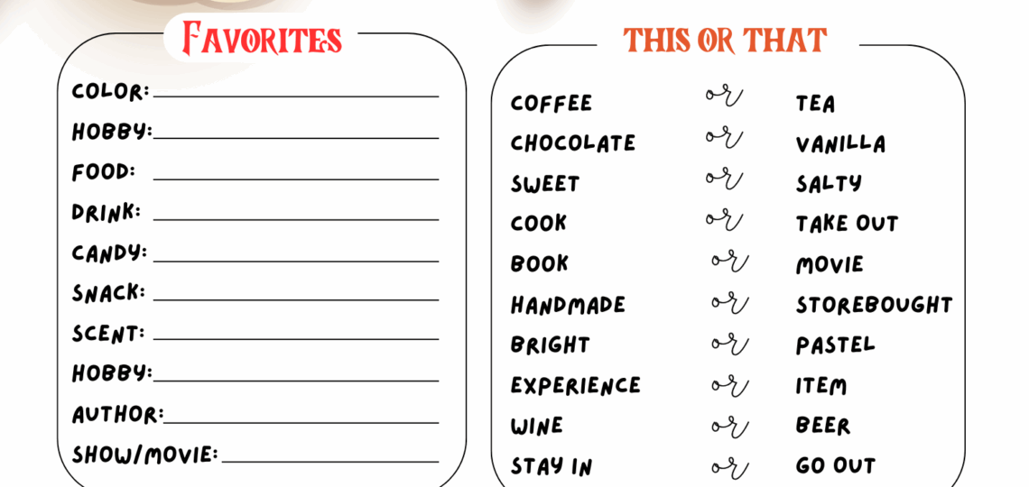 Help Santa Find The Perfect Gift With This Secret Santa Form