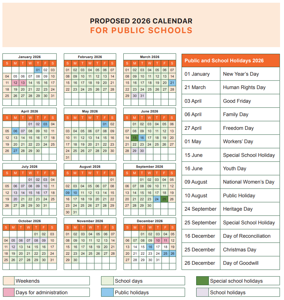 April 2026 School Calendar April 2026 School Calendar