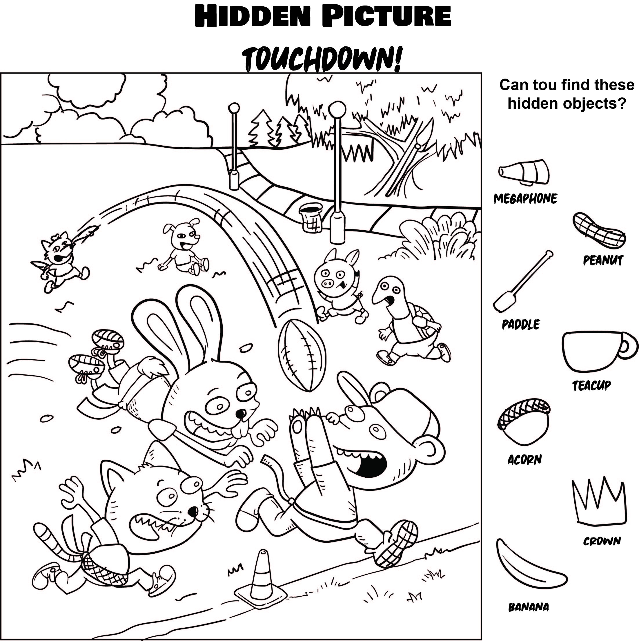 Highlight Picture Hidden Objects 10 Free PDF Printables  Highlight Picture Hidden Objects 10 Free PDF Printables