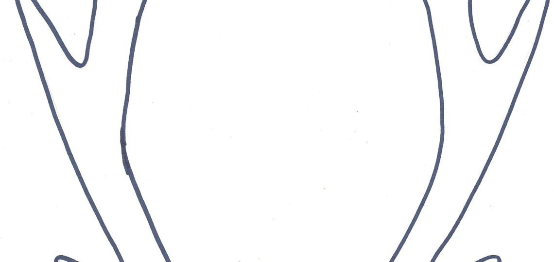 Holiday Hoop Art Free Antler Printable City Farmhouse By