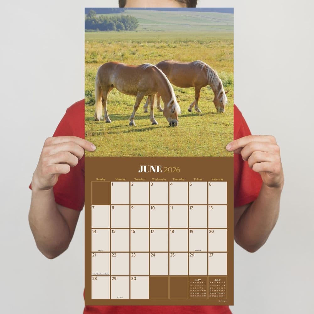 April 2026 Horse Calendar