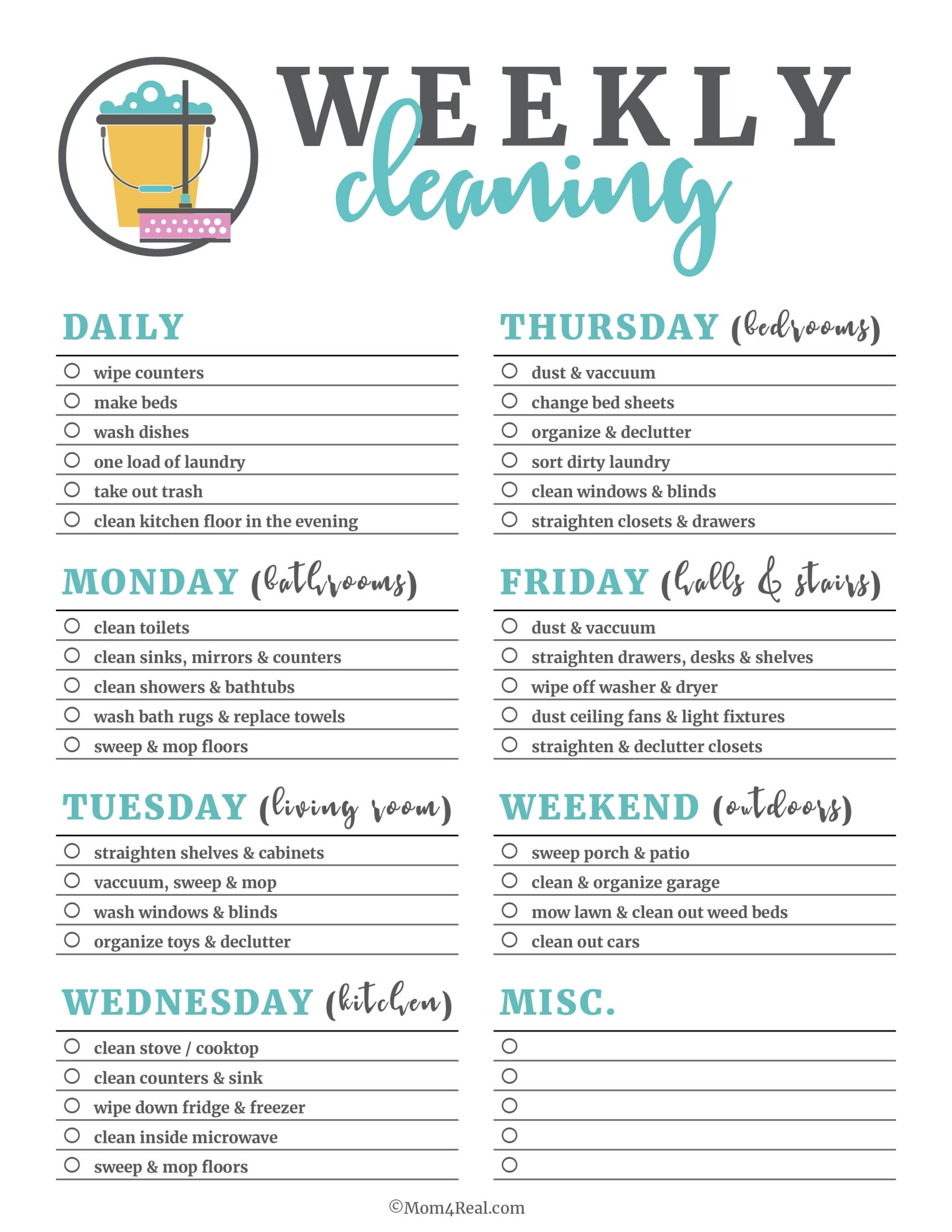 House Cleaning Checklist New Arrivals House Cleaning Checklist New Arrivals
