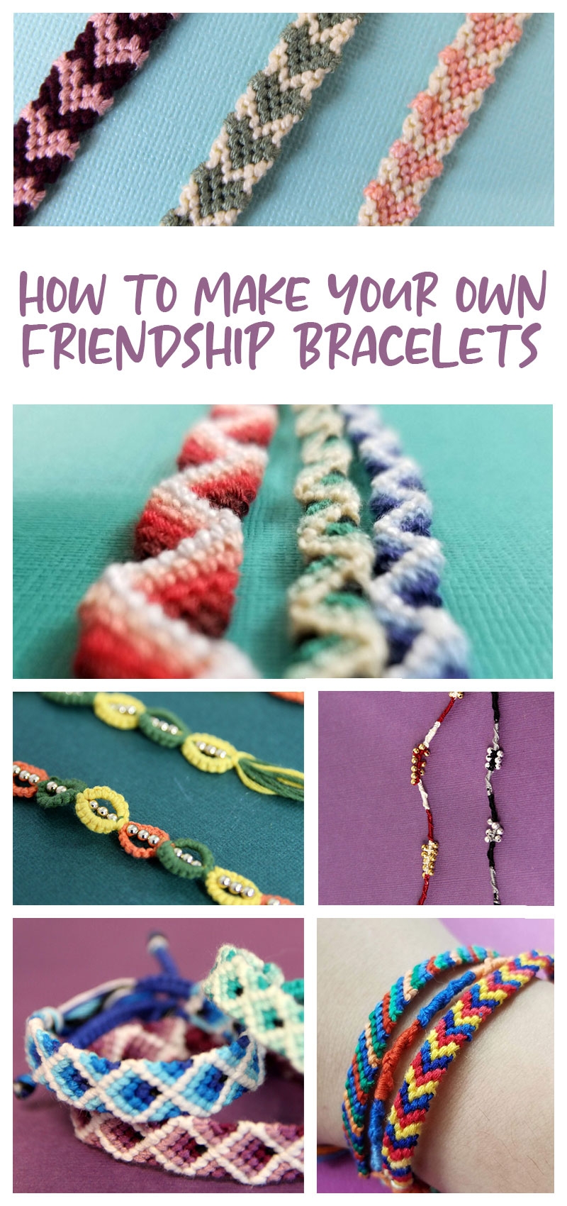Free Printable Friendship Bracelet Patterns