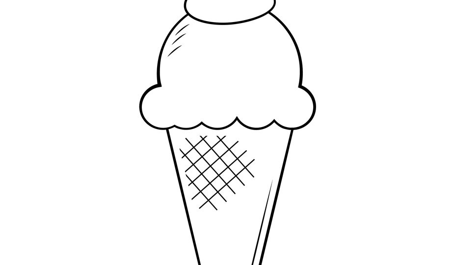Ice Cream Templates And Coloring Pages For An Ice Cream Party