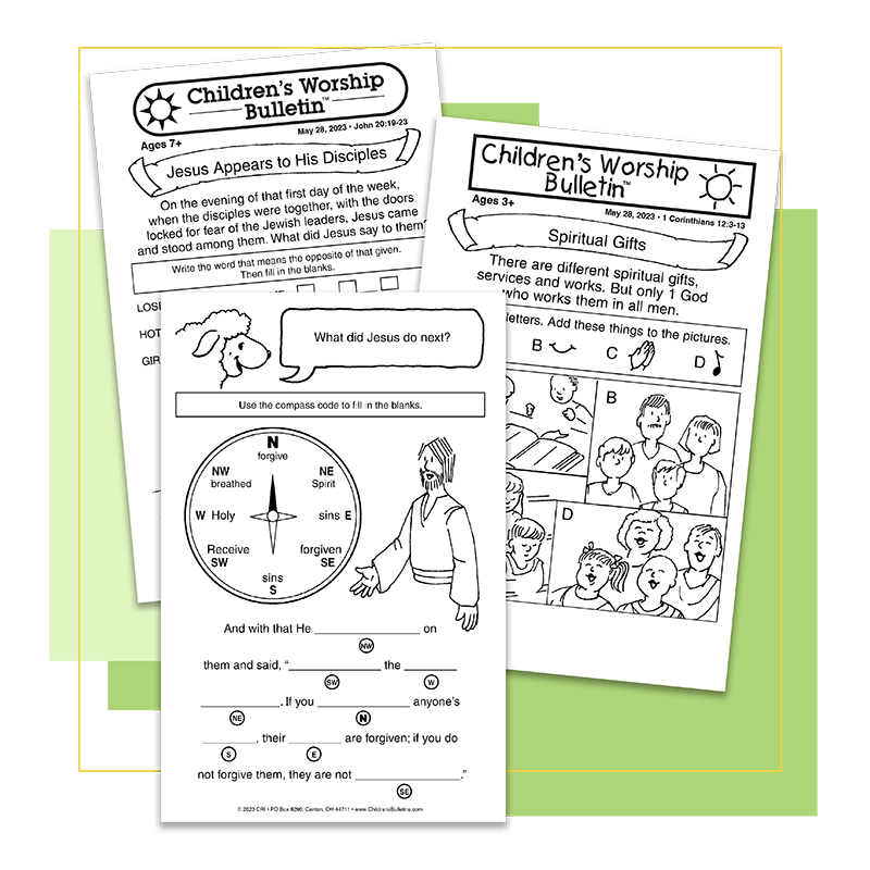 Ideas For Children s Church Children s Church Lessons Sample 