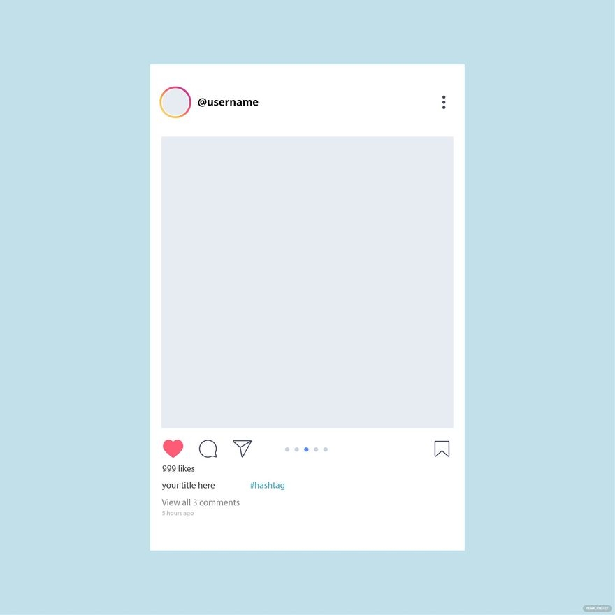 Free Printable Instagram Template For Students