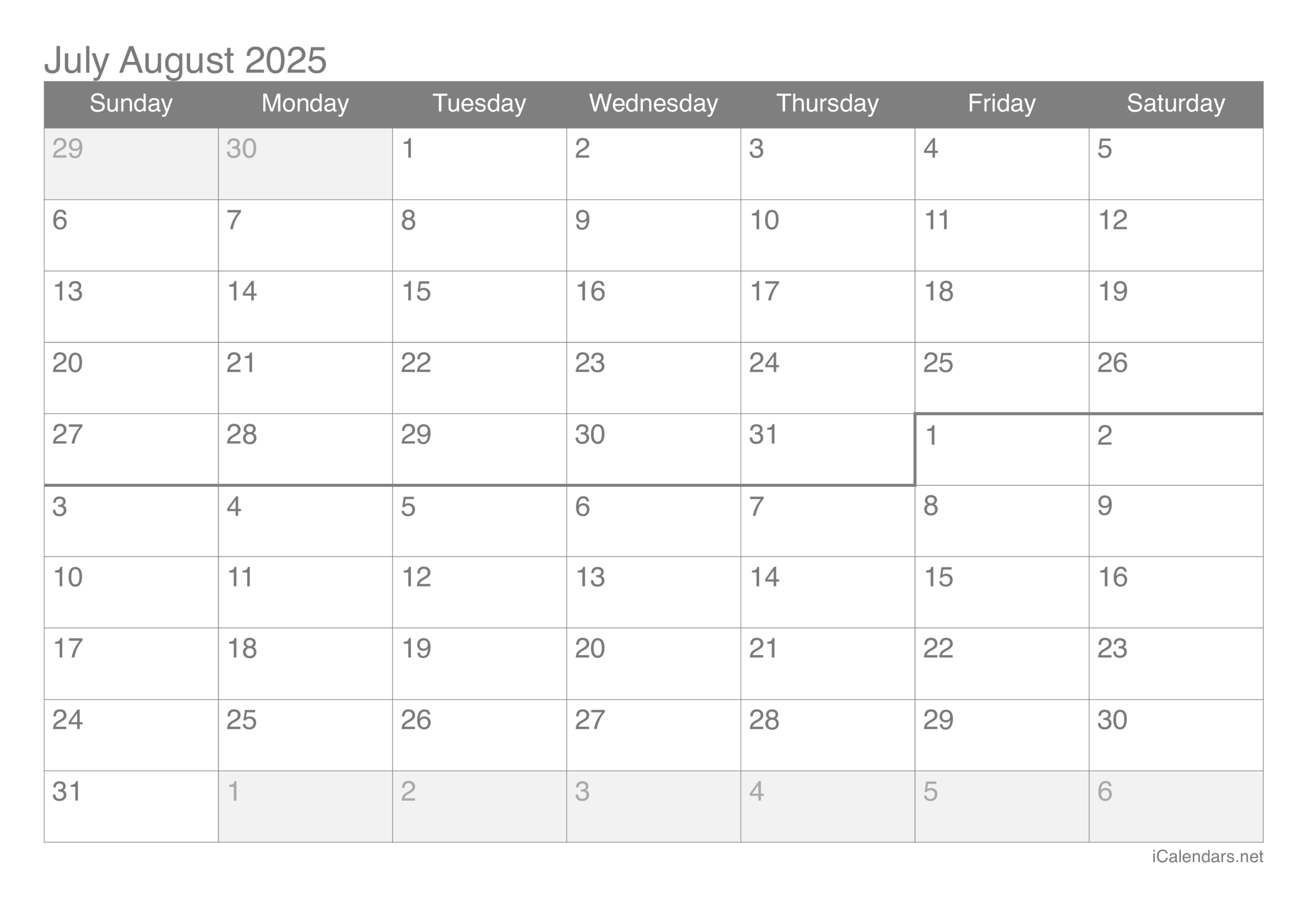Academic Calendar August 2023 To July 2025