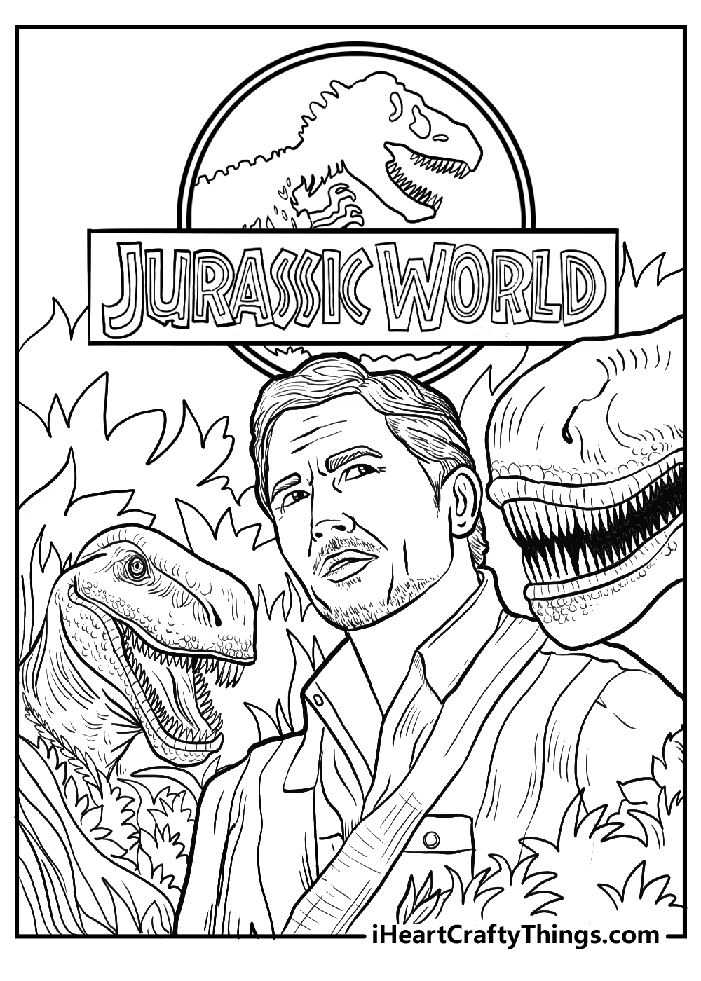 Jurassic World Coloring Pages 100 Free Printables 