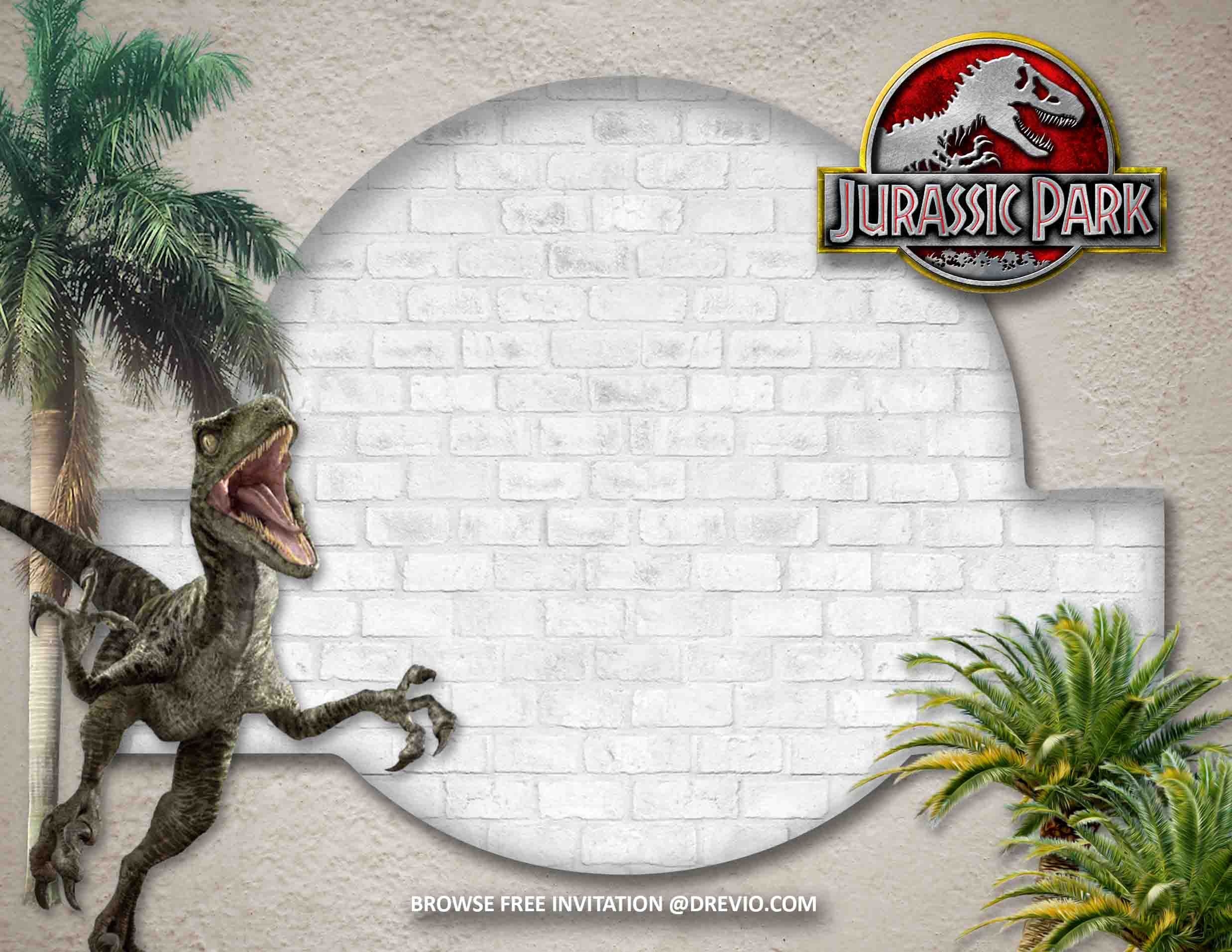 Jurassic World Themed Birthday Party For Kids Worksheets Library