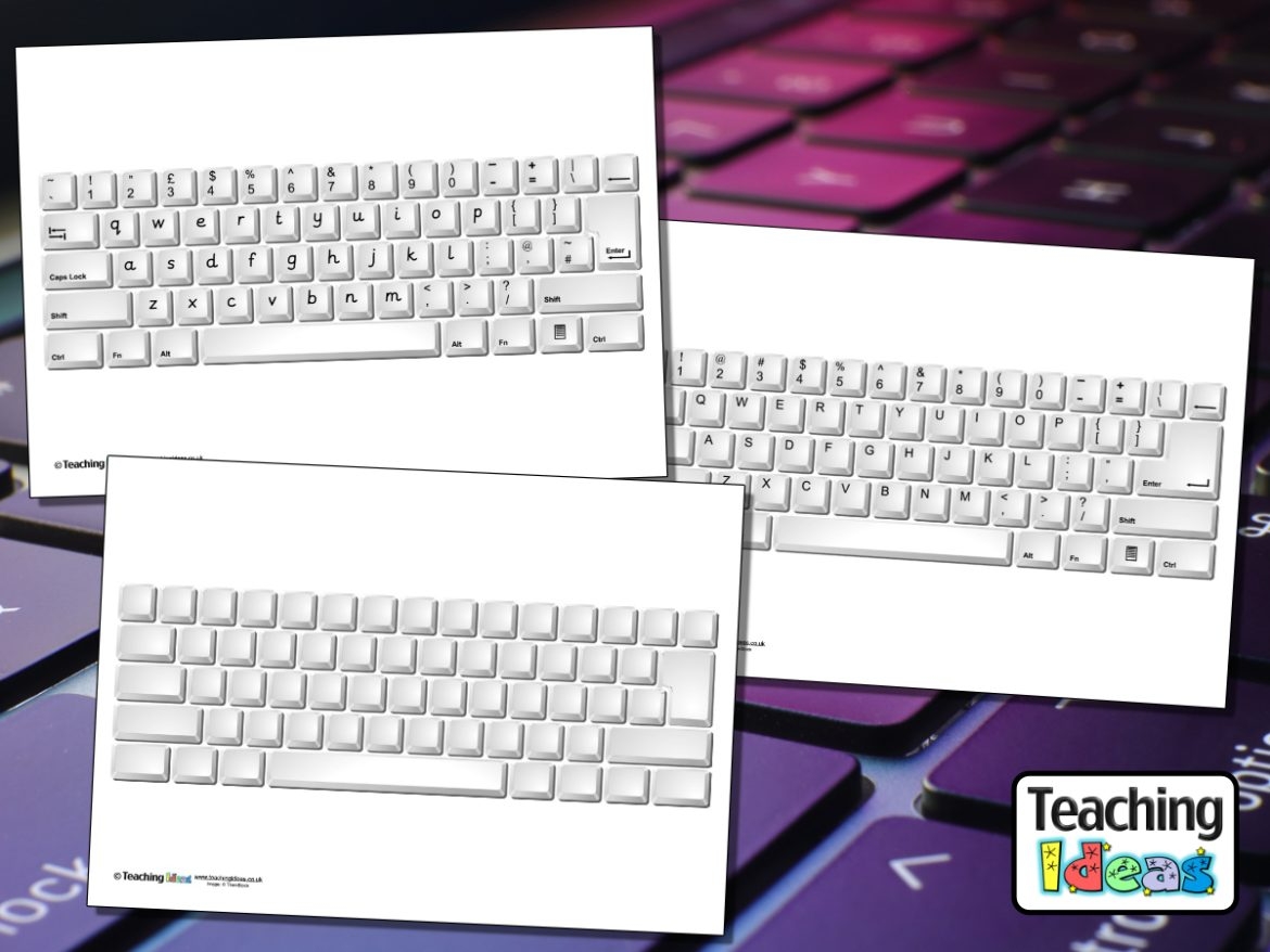 Keyboard Templates Teaching Ideas Keyboard Templates Teaching Ideas