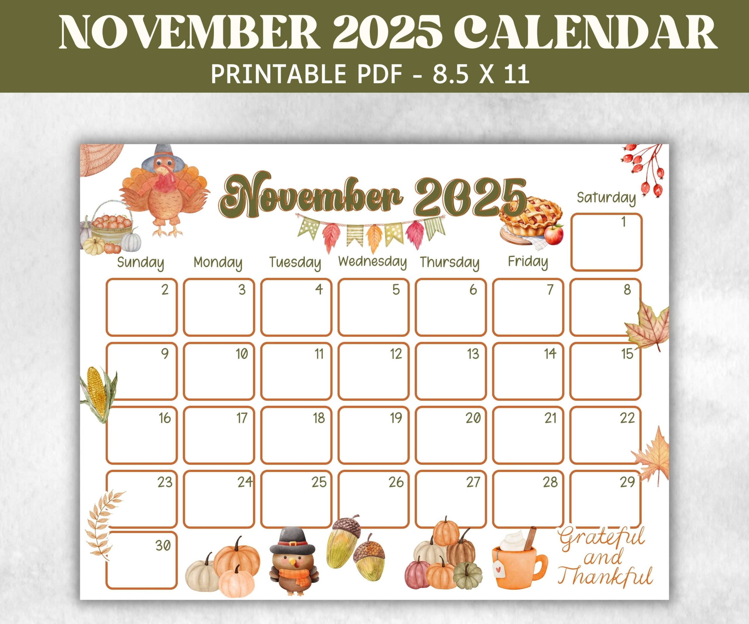 Kids November 2025 Calendar Printable 2025 Calendar Homeschool Kids November 2025 Calendar Printable 2025 Calendar Homeschool