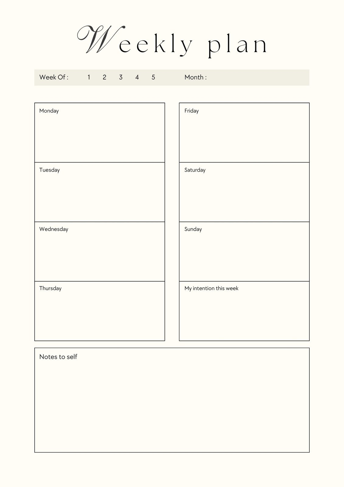 Free Printable Lesson Planning Templates Free Printable Lesson Planning Templates