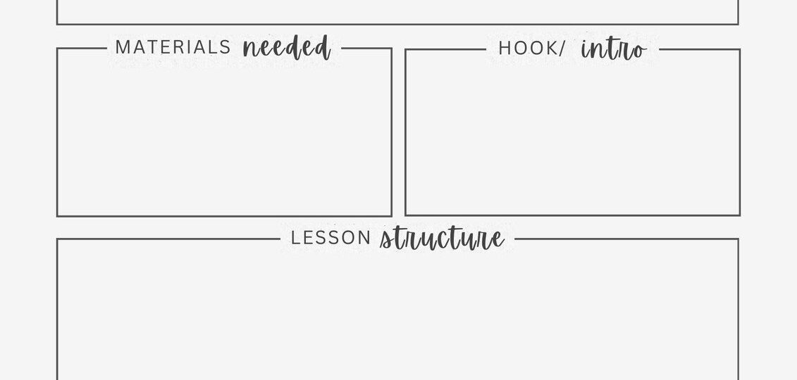 Lesson Plan Templates You Can Customize For Free Canva