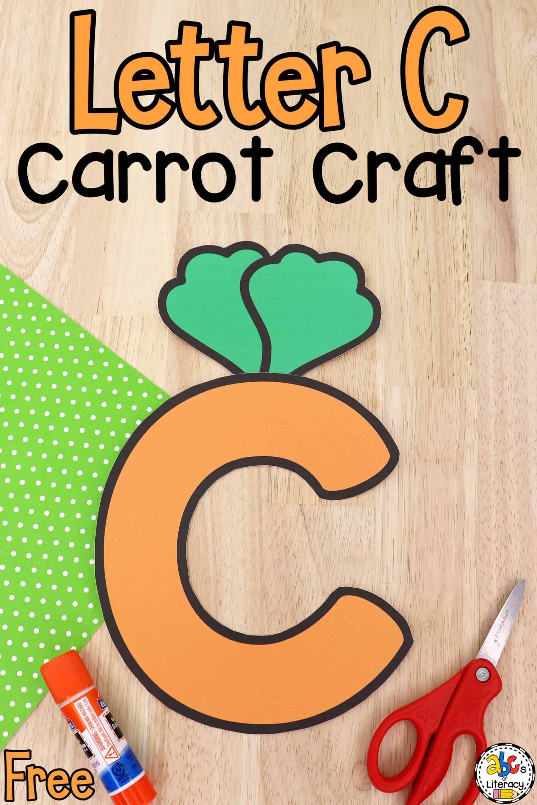 Letter C Carrot Craft