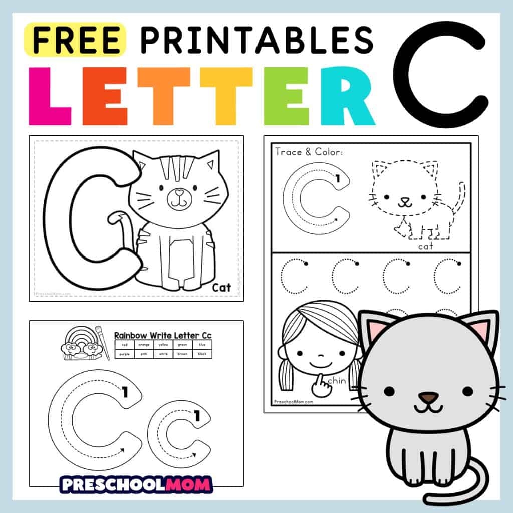 Letter C Preschool Printables Preschool Mom Letter C Preschool Printables Preschool Mom