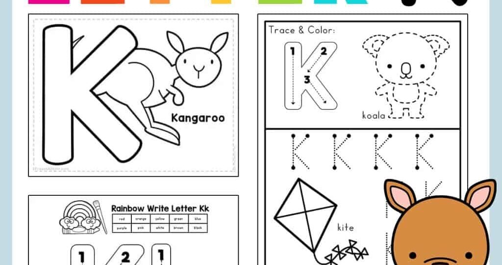 Letter K Preschool Printables Preschool Mom