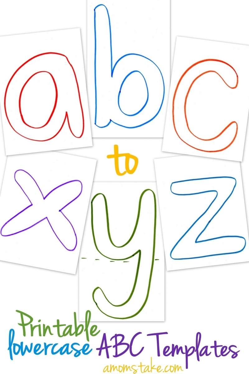 Lowercase ABC Tracing U0026 Activity Templates Free Printable A Mom s Take