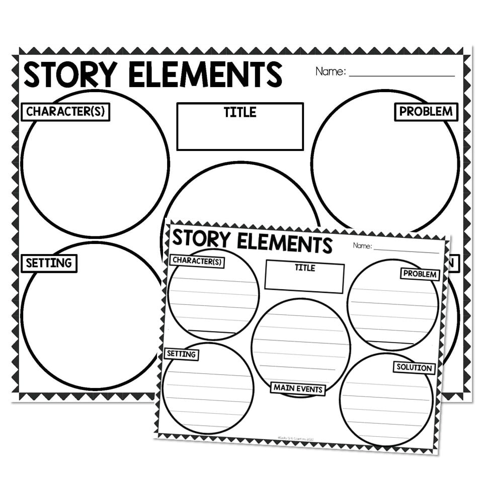 Lucky Little Toolkit Literacy Reading Graphic Organizers 