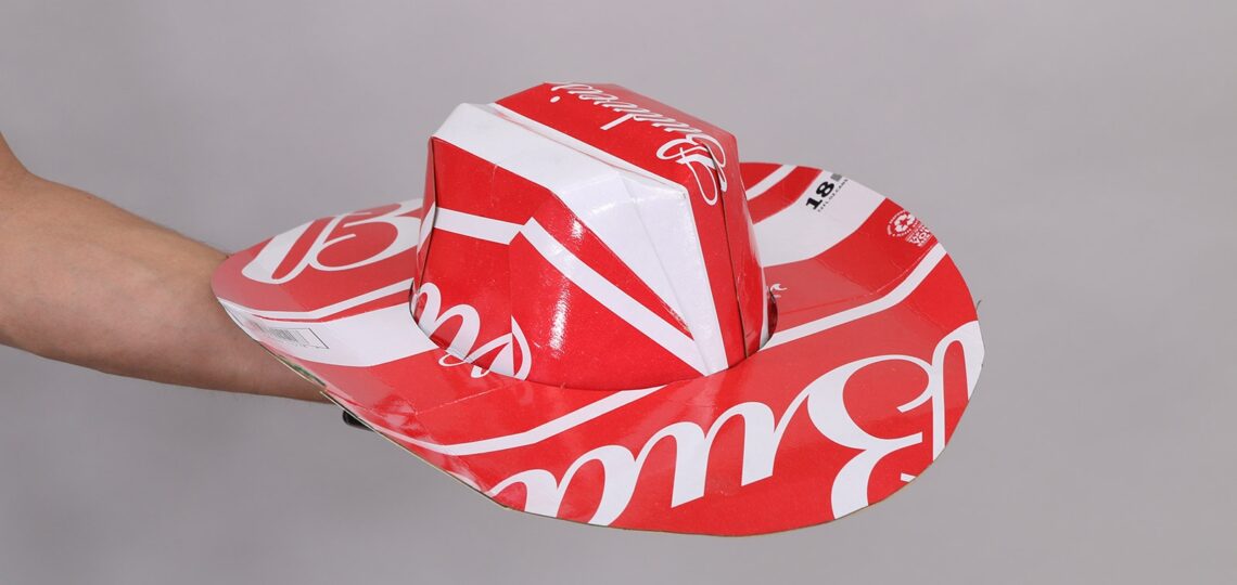 Make A Cardboard Box Cowboy Hat DIWHY LIFE