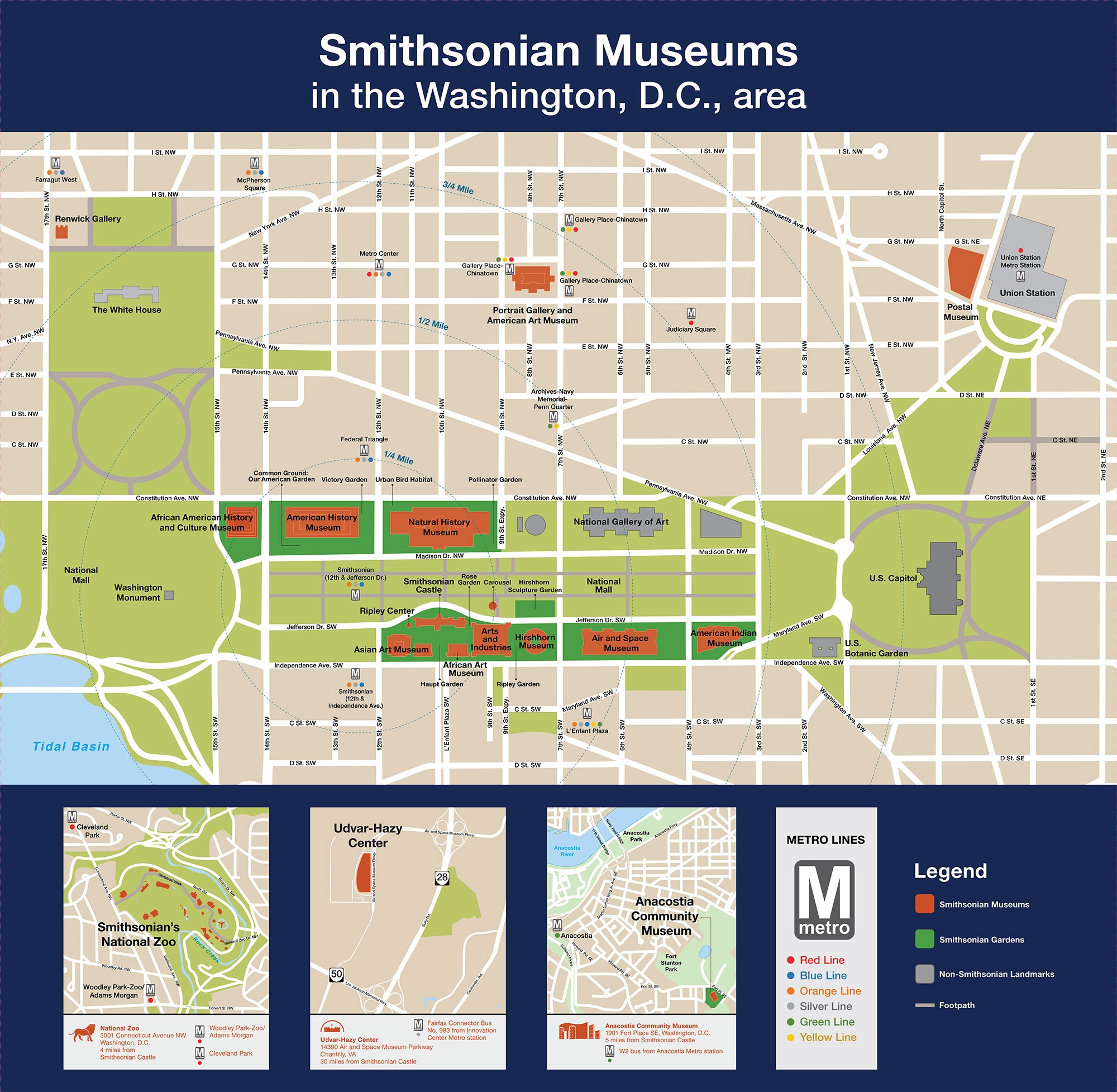 Maps And Brochures Smithsonian Institution