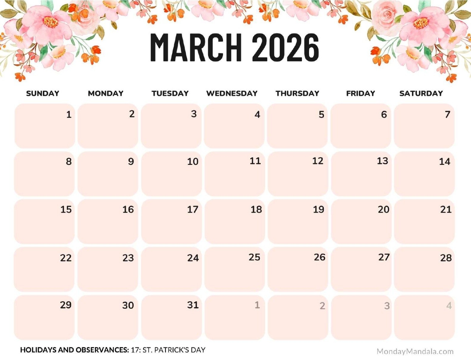 Almanac Calendar March 2026 Almanac Calendar March 2026