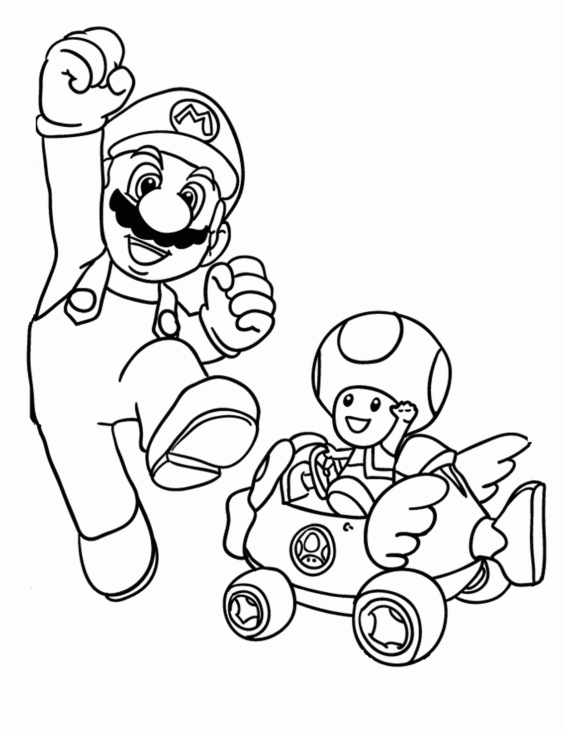 Mario Coloring Pages Printable Coloring Pages FREE Mario Coloring Pages Printable Coloring Pages FREE