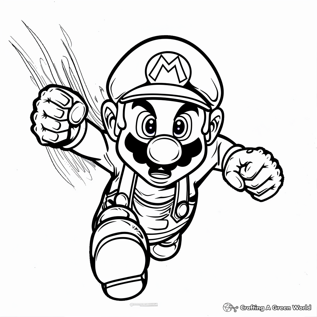 Free Mario Printable Coloring Pages Free Mario Printable Coloring Pages