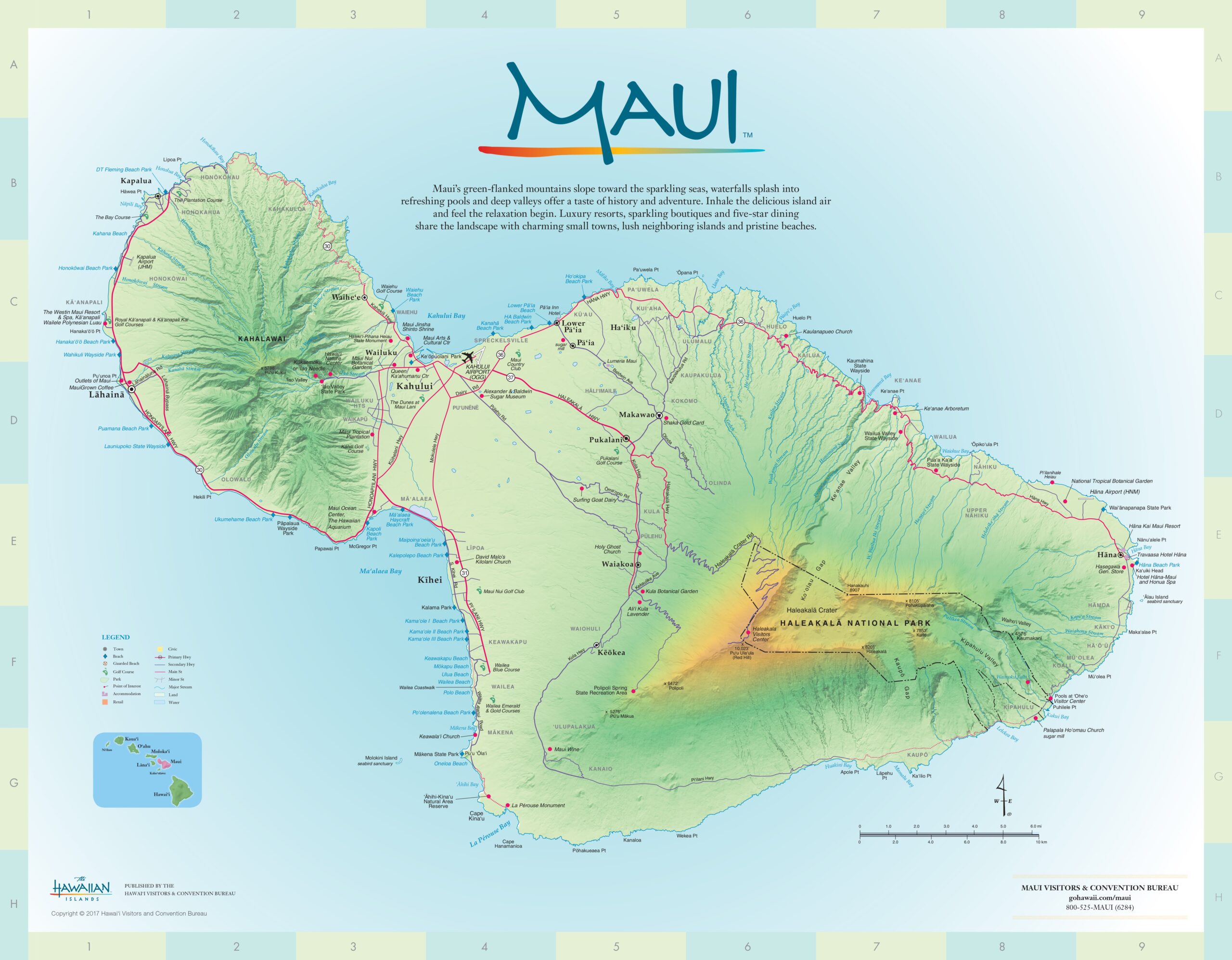 Maui Maps Go Hawaii Maui Maps Go Hawaii