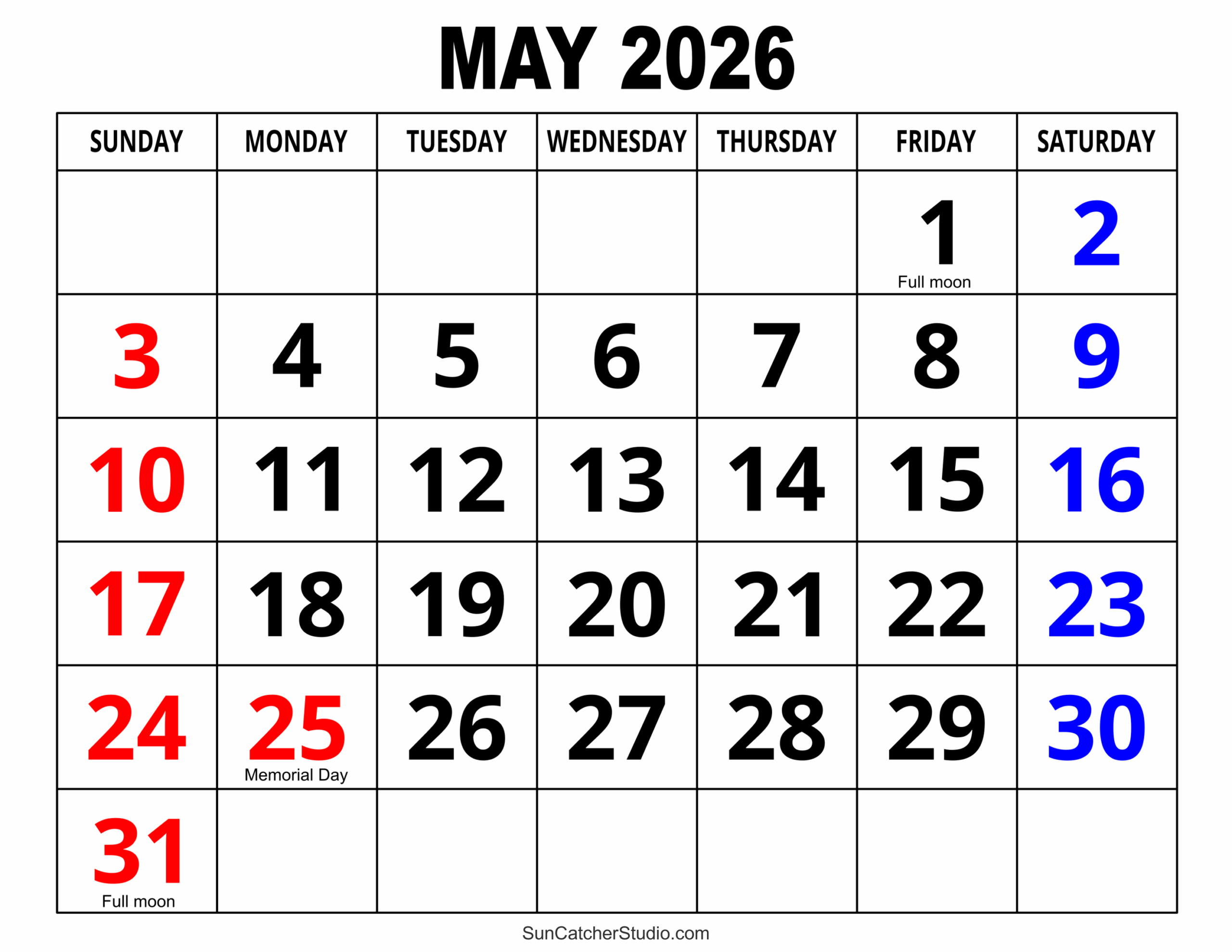May 2026 Calendar Free Printable Free Printables Monograms Design Tools Patterns U0026 DIY Projects May 2026 Calendar Free Printable Free Printables Monograms Design Tools Patterns U0026 DIY Projects