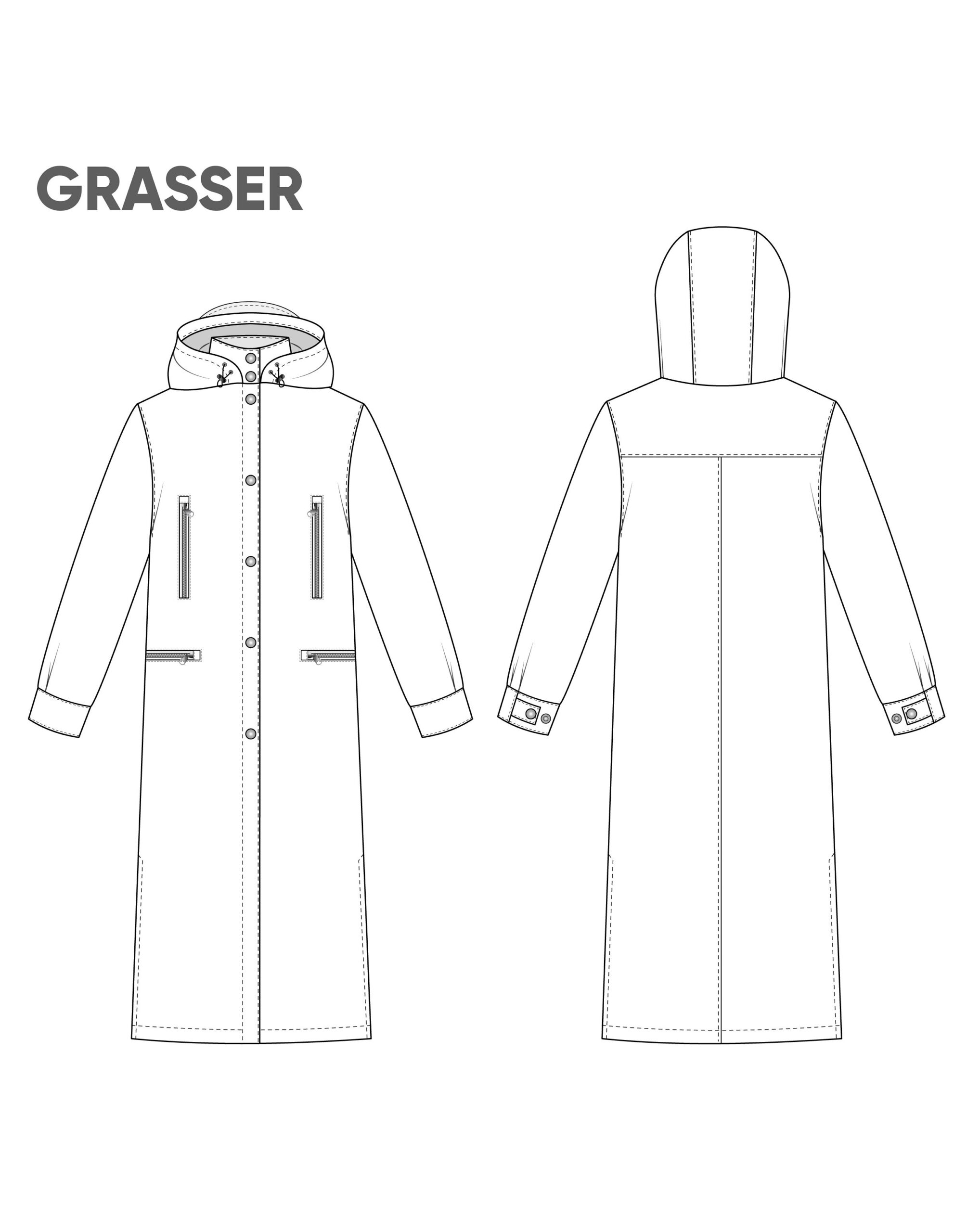 Men s Raincoat Pattern 823 Buy On line