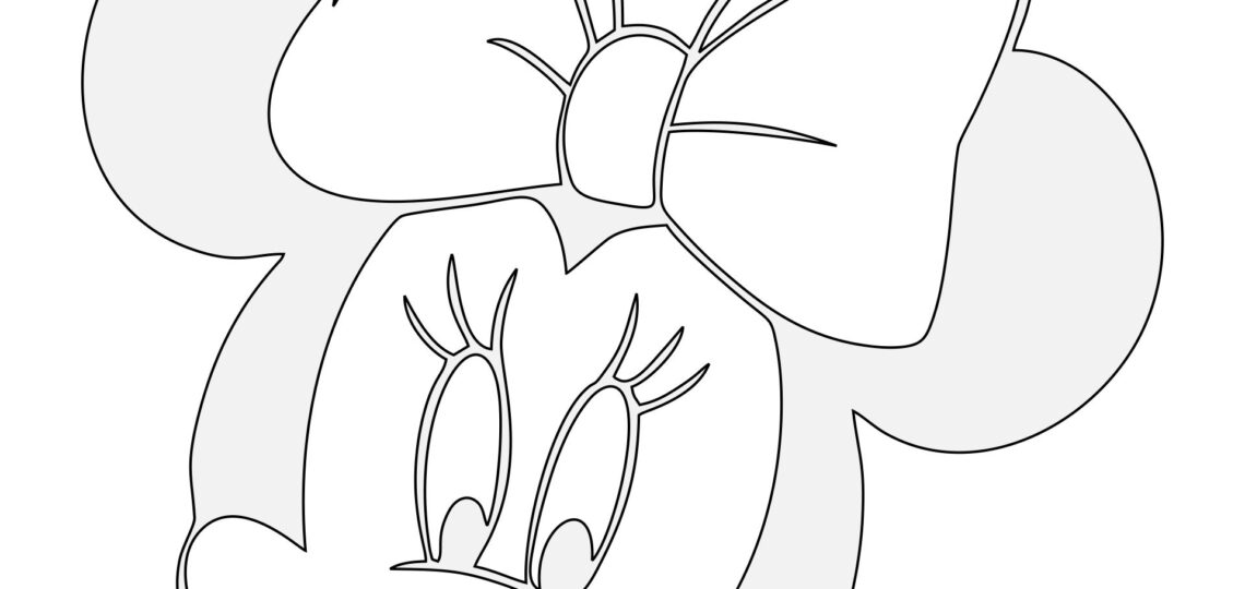 Minnie Mouse Template 15 Free PDF Printables Printablee Minnie Mouse Pumpkin Stencil Minnie Mouse Pumpkin Minnie Mouse Template
