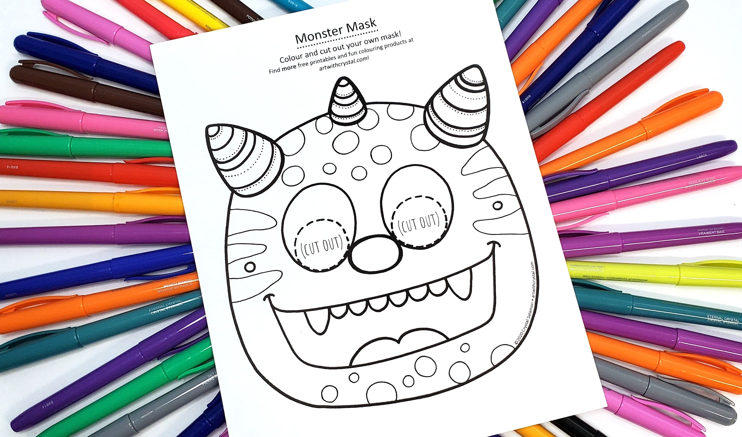 Mask Template Printable Free