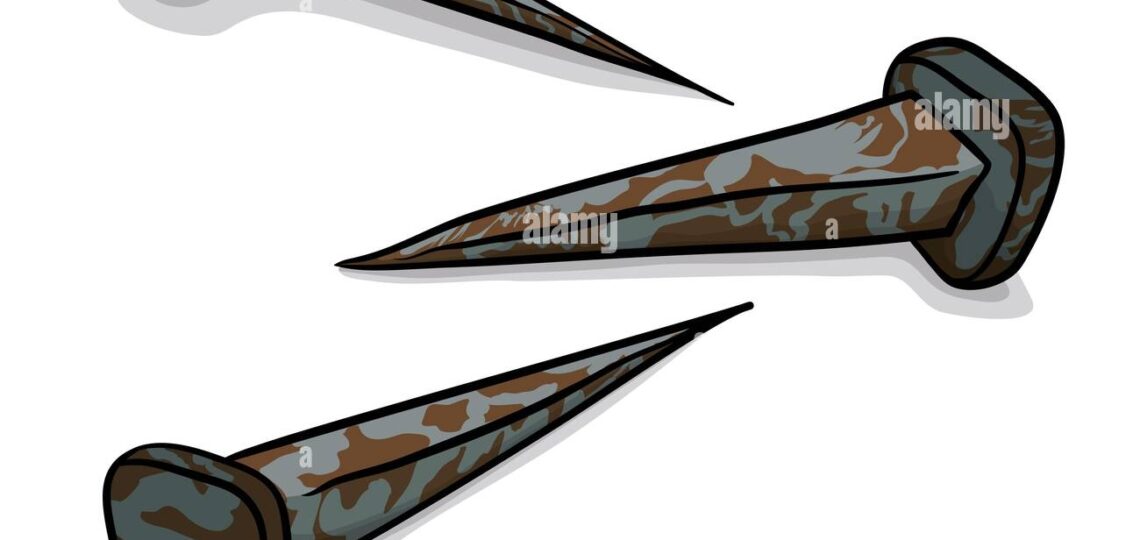 Nails Crucifixion Stock Vector Images Alamy