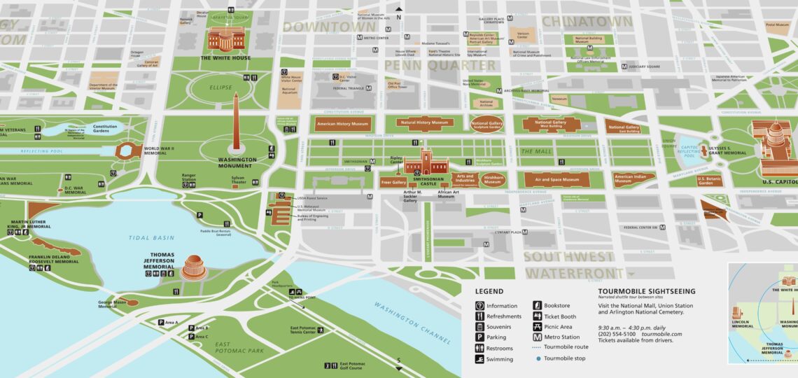 National Mall Maps NPMaps Just Free Maps Period