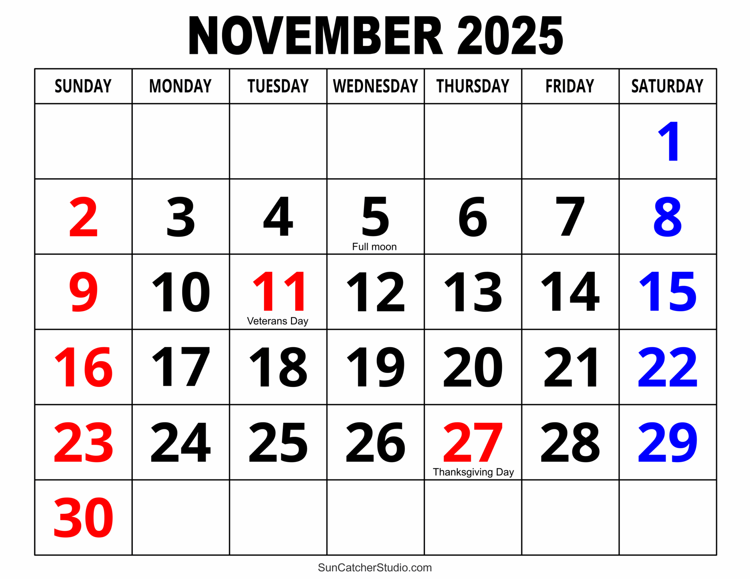 November 2025 Calendar Free Printable Free Printables Monograms Design Tools Patterns U0026 DIY Projects November 2025 Calendar Free Printable Free Printables Monograms Design Tools Patterns U0026 DIY Projects