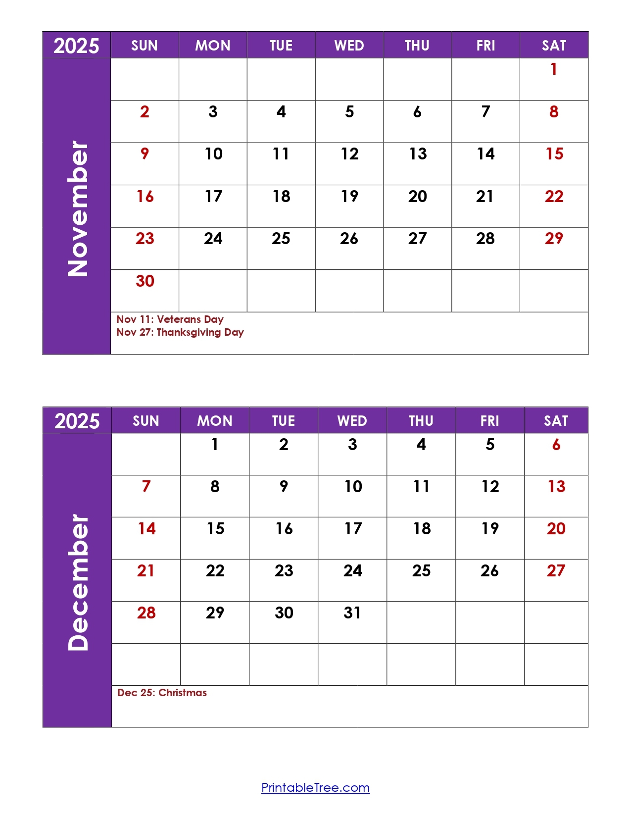 Calendar 2025 December Holidays Calendar 2025 December Holidays