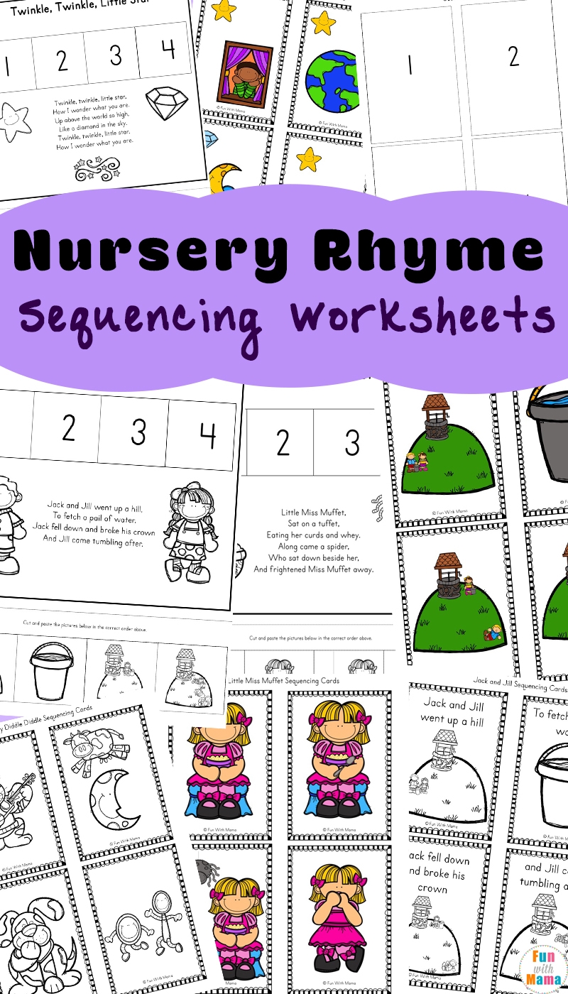 Nursery Rhymes Sequencing Worksheet Activities Fun With Mama Nursery Rhymes Sequencing Worksheet Activities Fun With Mama
