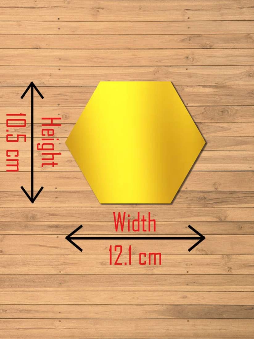 Free Printable 8 Inch Hexagon Template