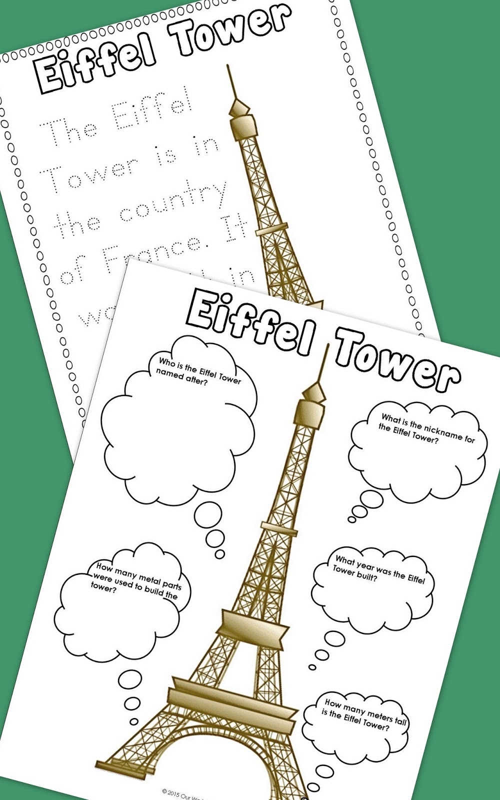 Our Worldwide Classroom France The Eiffel Tower