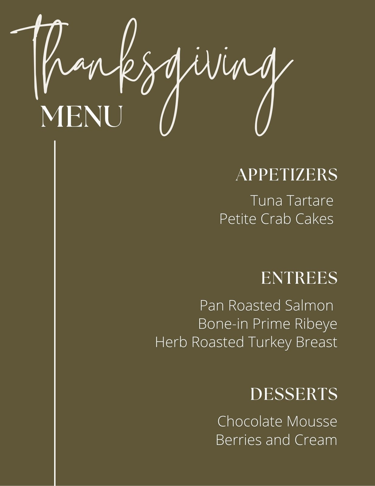 Page 11 Free Printable Editable Dessert Menu Templates Canva