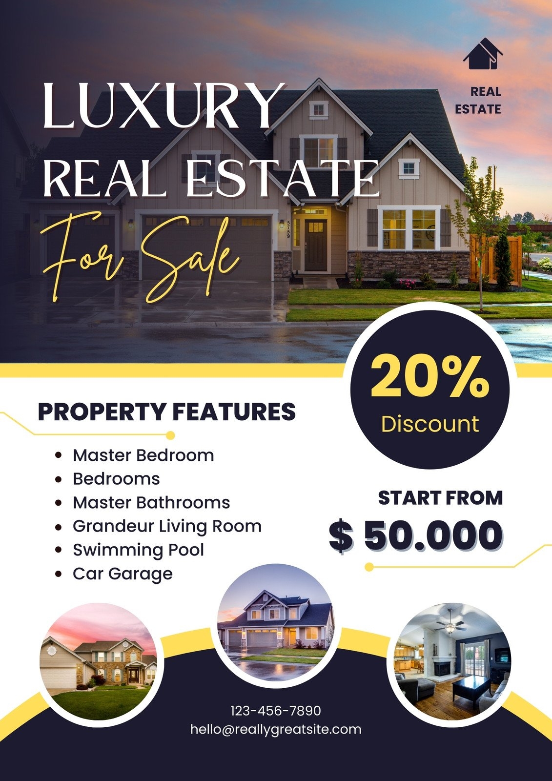 Page 2 Free Custom Printable Real Estate Flyer Templates Canva Page 2 Free Custom Printable Real Estate Flyer Templates Canva