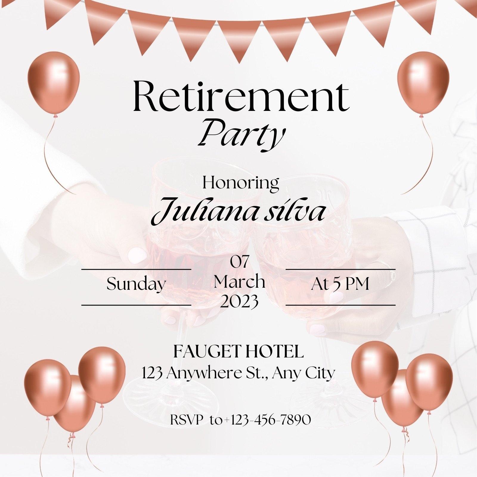 Page 2 Free Custom Printable Retirement Party Invitation Page 2 Free Custom Printable Retirement Party Invitation