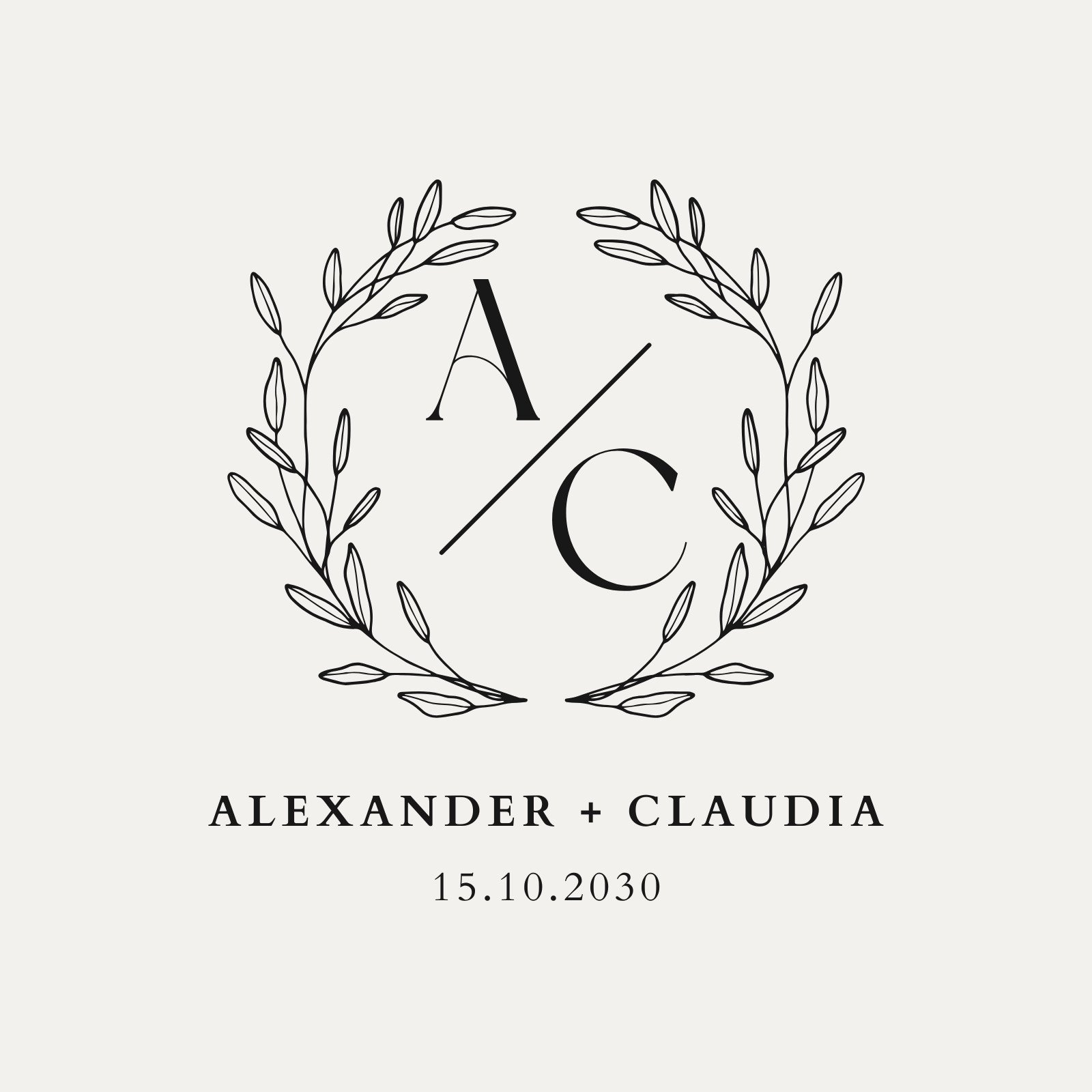 Page 2 Free Wedding Logo Templates To Customize And Print Canva