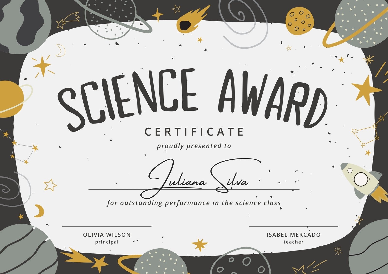 Page 7 Free Printable And Customizable Award Certificate 