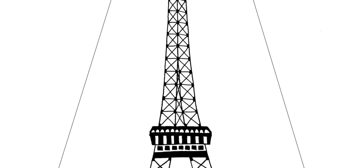 Paper City Paris Eiffel Tower Template Made By Joel