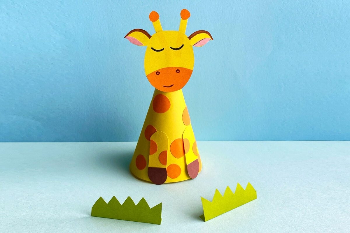 Free Printable Giraffe Template